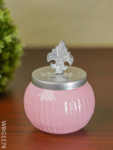 Decorative Dry Fruit Jar With Lid - Wbg1174 Fruit Box