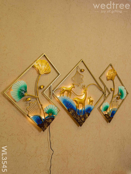 Decorative Foldable Metal Decor Wall Hanging - Wl3545