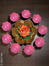 Iron Rangoli - Wl1530 Metal Decor Showpiece