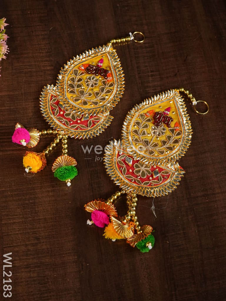 Decorative Shubh Laabh Thoran - Wl2183 Thorans