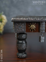 Decorative Silver Oxidized Manai - Wl3229-2 Meenakari Others