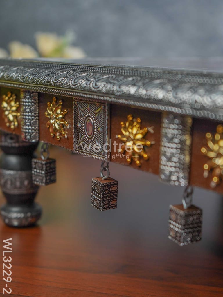 Decorative Silver Oxidized Manai - Wl3229-2 Meenakari Others