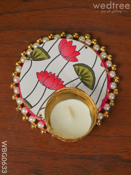 Decorative T - Light Holder Design -1 Wbg0633 Candles & Votives