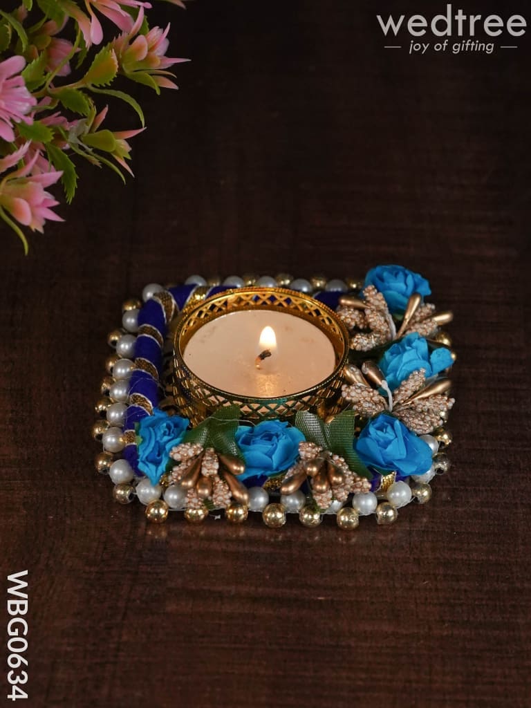 Decorative T - Light Holder Design -2 Wbg0634 Candles