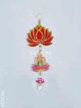 Decorative Thoran - Ganesha Lakshmi With Lotus (Set Of 2 ) Wl2214 Thorans