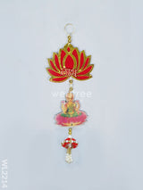 Decorative Thoran - Ganesha Lakshmi With Lotus (Set Of 2 ) Wl2214 Thorans