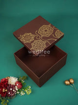 Designer Hamper Box - Brown Wh0048 Hampers