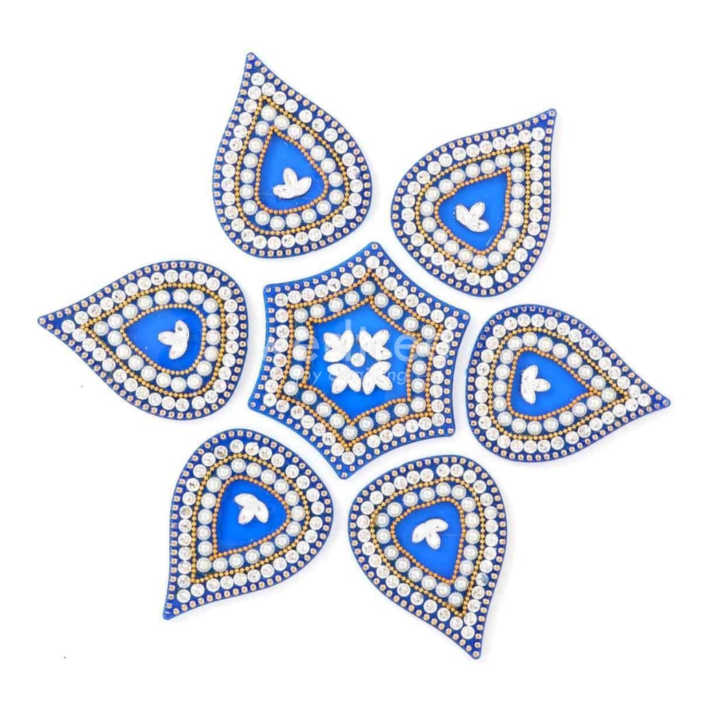 Designer Rangoli Mixed Design-W2976 Home Decors