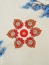 Designer Rangoli Mixed Design - W2976 Pooja Utilities