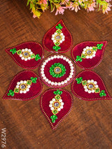 Designer Rangoli Mixed Design - W2976 Pooja Utilities