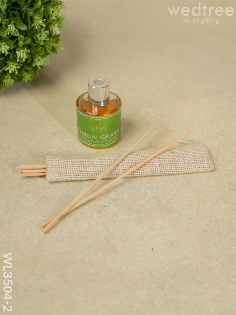 Diffuser Oil With Stick - Lemon Grass Wl3504-2 Candles & Votives