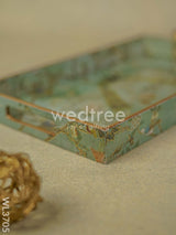 Digital Printed Peacock Tray - 15 X 9 Wl3705 Wooden Trays