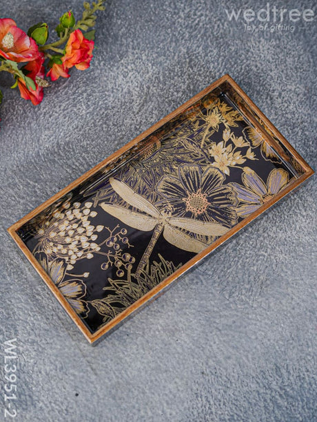 Digital Printed Tray - Wl3951 Rectangle Wooden Trays