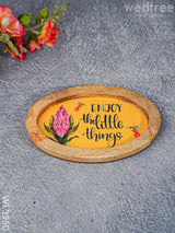 Digital Printed Wooden Oval Platter - Wl3950 Trays