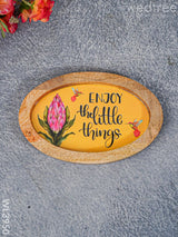 Digital Printed Wooden Oval Platter - Wl3950 Trays