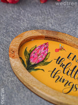 Digital Printed Wooden Oval Platter - Wl3950 Trays