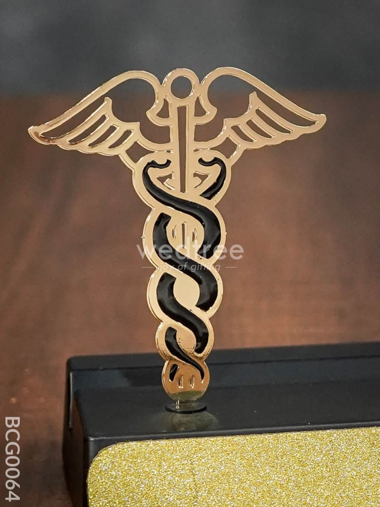 Doctor Symbol Caduceus Pen & Stand - Bcg0064 Office Utility