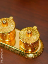 Double Kumkum Holder - Wbg0475 Holders