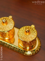 Double Kumkum Holder - Wbg0475 Holders