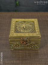 Dry Fruit Box - Flower Embossed Wbg0617