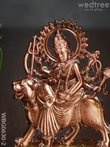 Durga Murthi Medium - Copper Antique Finish Wbg0630-2 Divine Figurines