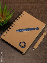 Eco Friendly - Note Pad With Cut Pen Bcg0098 Office Utility