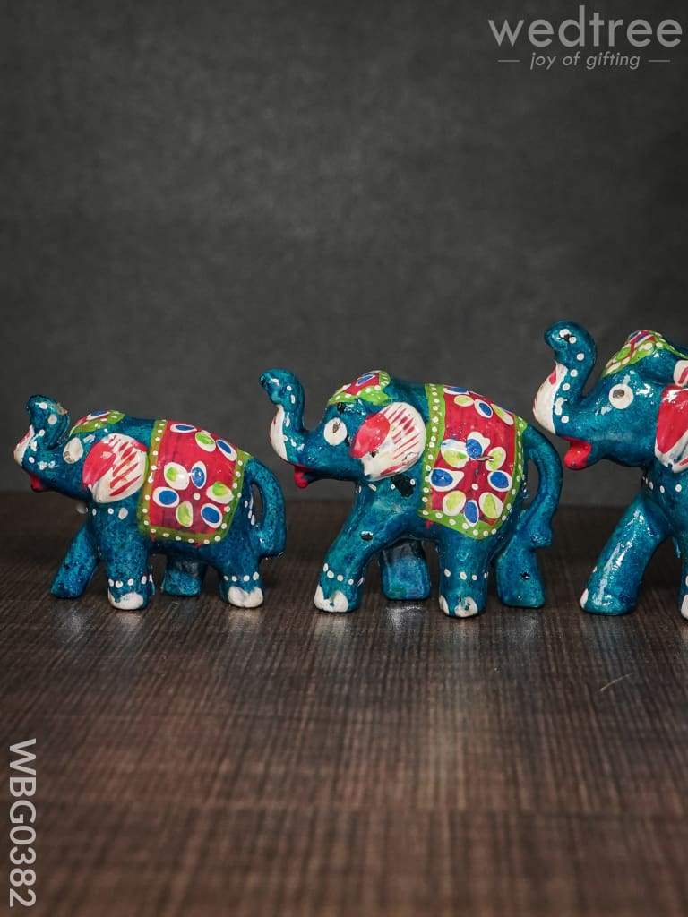 Elephant Set Of 3 - Wbg0382 Home Decors