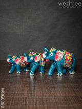 Elephant Set Of 3 - Wbg0382 Home Decors