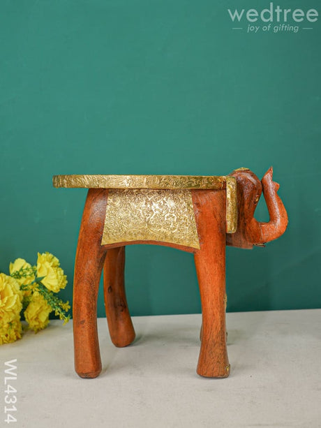 Elephant Stool-10 Inch (Metal Fitting) - Wl4314 Stool