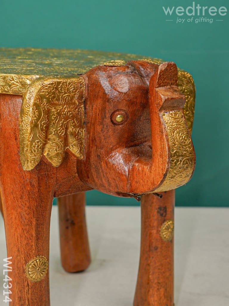 Elephant Stool-10 Inch (Metal Fitting) - Wl4314 Stool