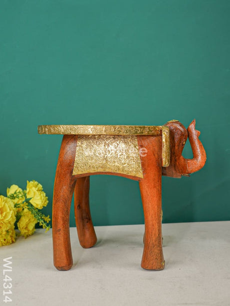 Elephant Stool-10 Inch (Metal Fitting) - Wl4314 Stool