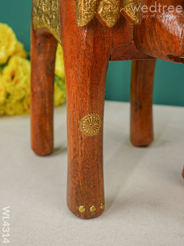 Elephant Stool-10 Inch (Metal Fitting) - Wl4314 Stool