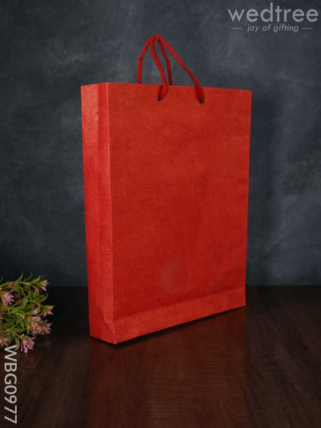 Embossed Paper Bag For Shopping - Wbg0977 Bags