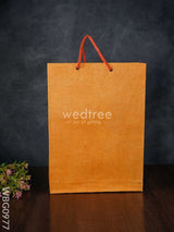 Embossed Paper Bag For Shopping - Wbg0977 Bags