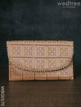 Embroidery Clutch Purse With Cross Design - Wbg0170 Clutches & Purses