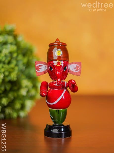 Etikoppaka Handpainted Ganesha - Big Wbg1255 Kids Return Gifts