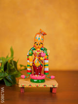 Etikoppaka Toy - Madurai Meenakshi 8Inch Wl3805 Wooden Decor