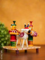 Etikoppaka Handpainted Cow With Musicians - Wl3819 Kids Utility