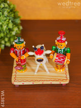 Etikoppaka Handpainted Cow With Musicians - Wl3819 Kids Utility