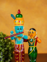 Etikoppaka Handpainted Radha Krishna - Wl3818 Kids Utility