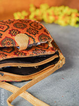 Fabric Sling Bag With Floral Prints - Wl3890 Bags