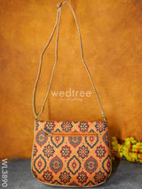 Fabric Sling Bag With Floral Prints - Wl3890 Bags