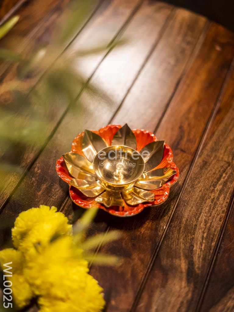 Fancy Diya - Wl0025 Brass