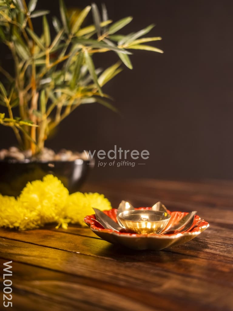 Fancy Diya - Wl0025 Brass