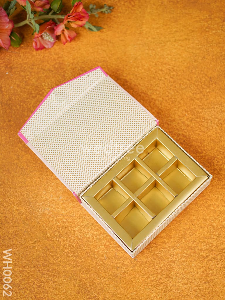 Flip Top Box With Magnet - Wh0062 Hampers