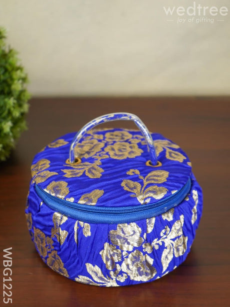 Floral Design Bangle Box With Handle - 6.5 Inch Wbg1225 Jewellery Holders