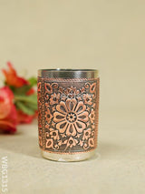 Floral Design Glass - Copper Finish Wbg1315 Utensils