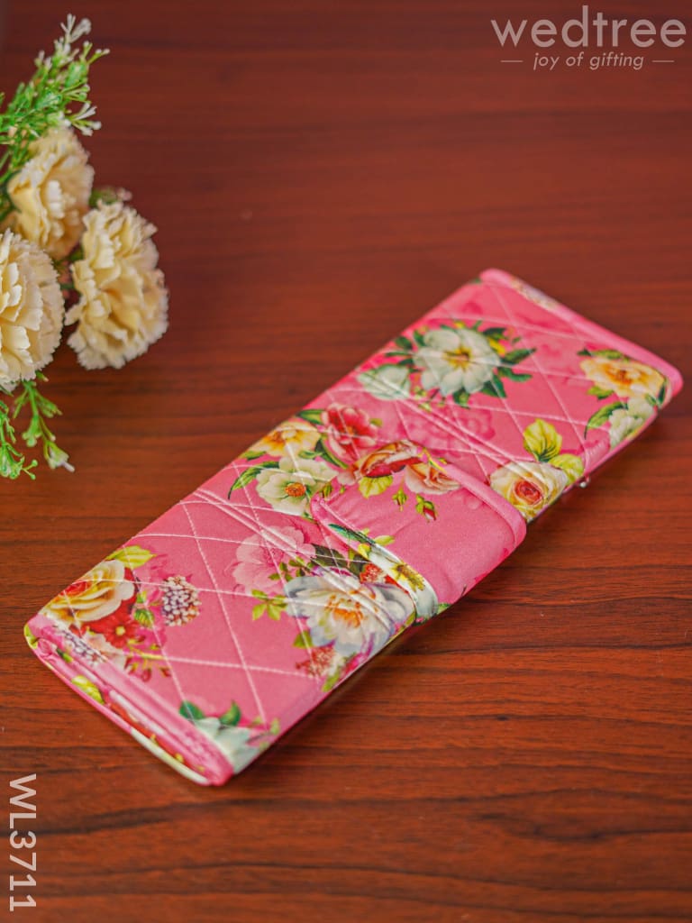 Floral Design Trinket Pouch - Wl3711 Organizers