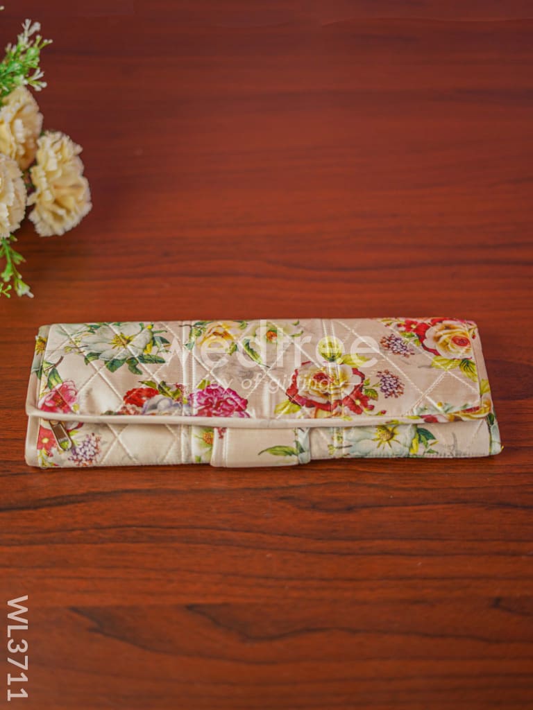 Floral Design Trinket Pouch - Wl3711 Organizers