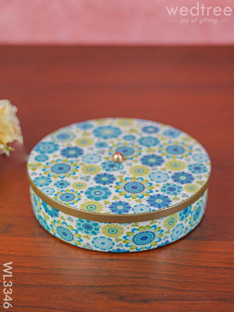 Floral Designed Multipurpose Storage Box - Wl3346 Dining Essentials